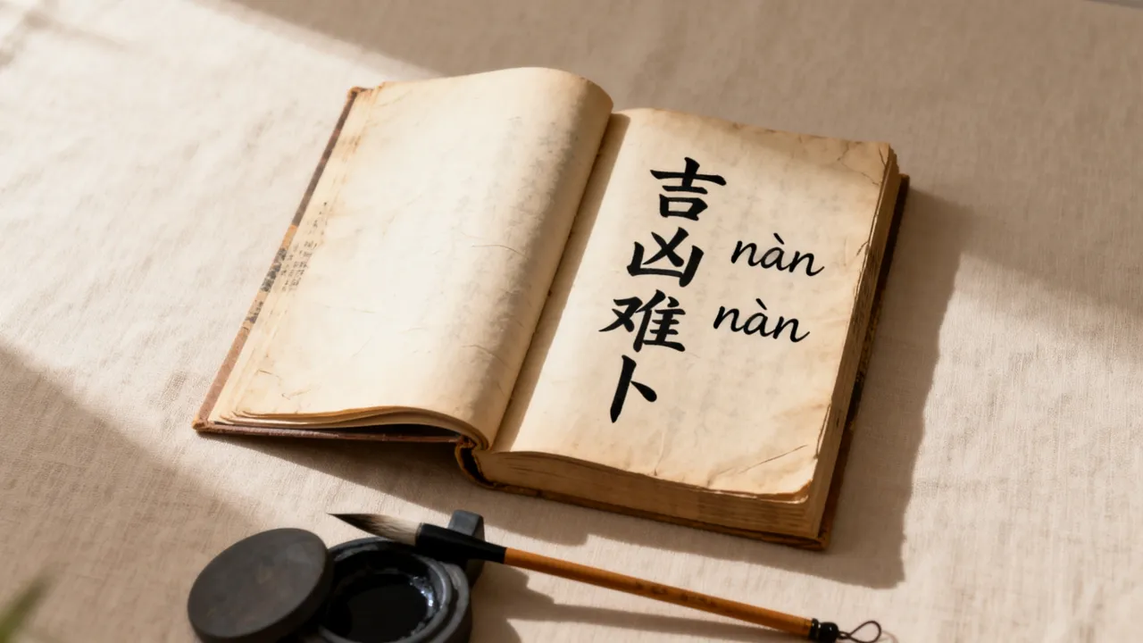 吉凶难卜中的难怎么读,难字读音是什么 吉凶难卜中的难怎么读,难字读音是什么