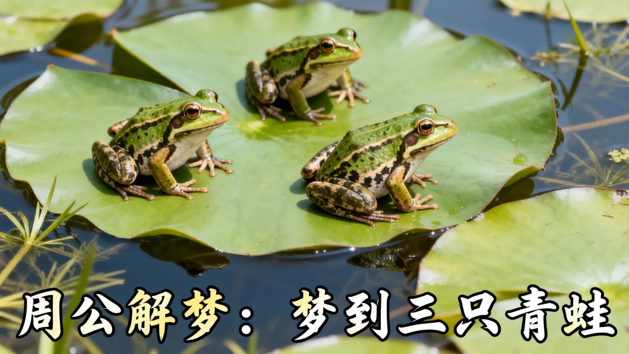 梦到三只青蛙意味着什么,在周公解梦里有什么预兆? 梦到三只青蛙意味着什么,在周公解梦里有什么预兆?