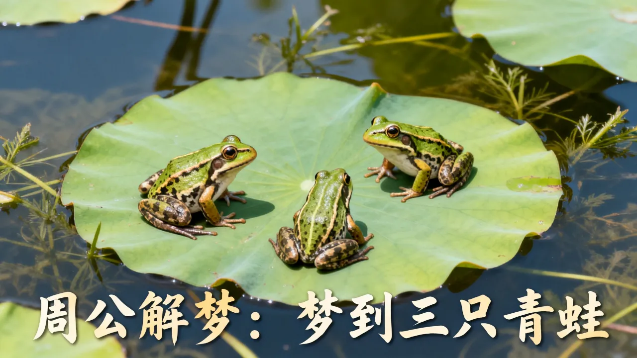 梦到三只青蛙意味着什么,在周公解梦里有什么预兆? 梦到三只青蛙意味着什么,在周公解梦里有什么预兆?