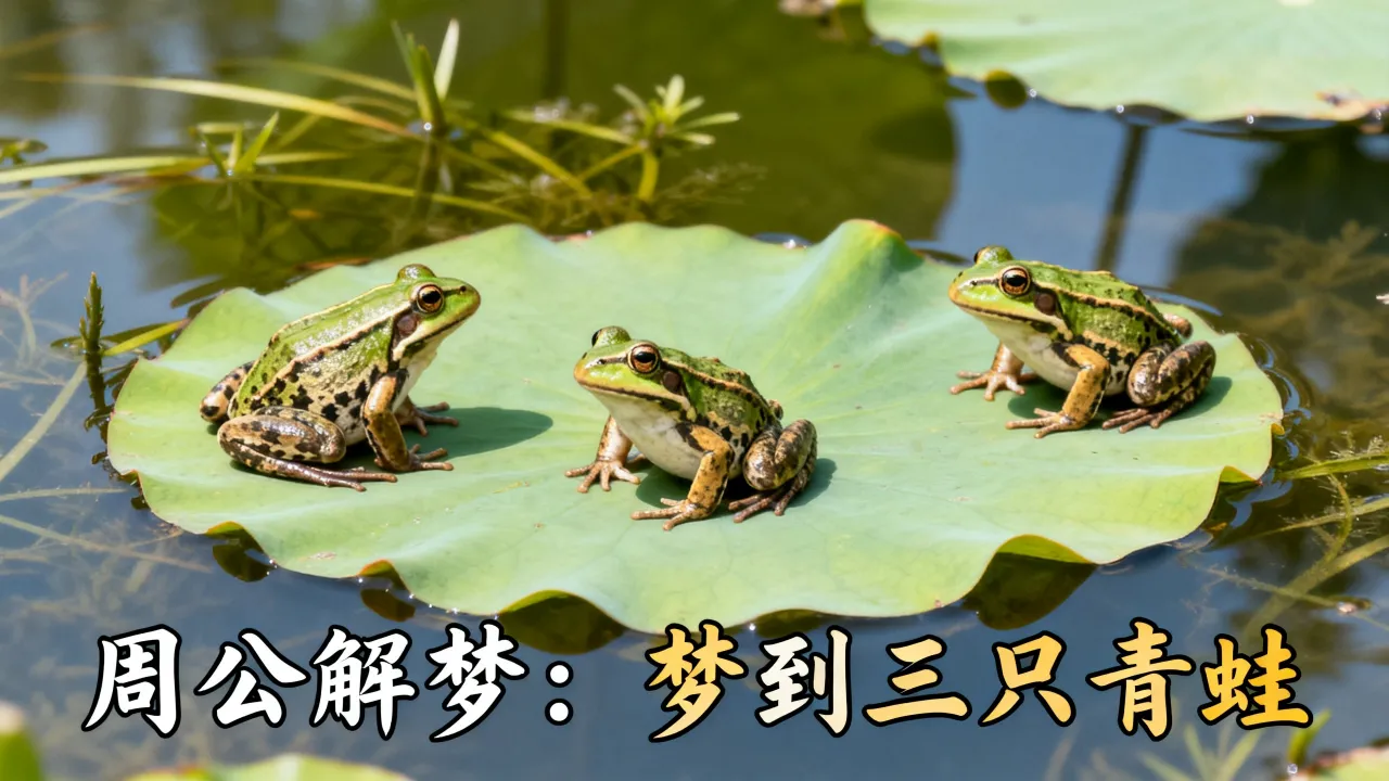 梦到三只青蛙意味着什么,在周公解梦里有什么预兆? 梦到三只青蛙意味着什么,在周公解梦里有什么预兆?