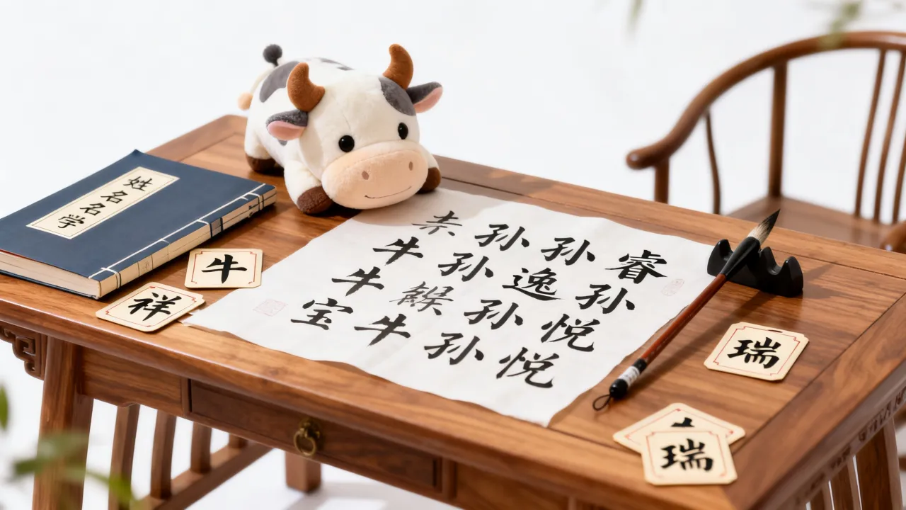 牛宝宝起名叫孙什么,牛年宝宝取名带什么字最吉利 牛宝宝起名叫孙什么,牛年宝宝取名带什么字最吉利