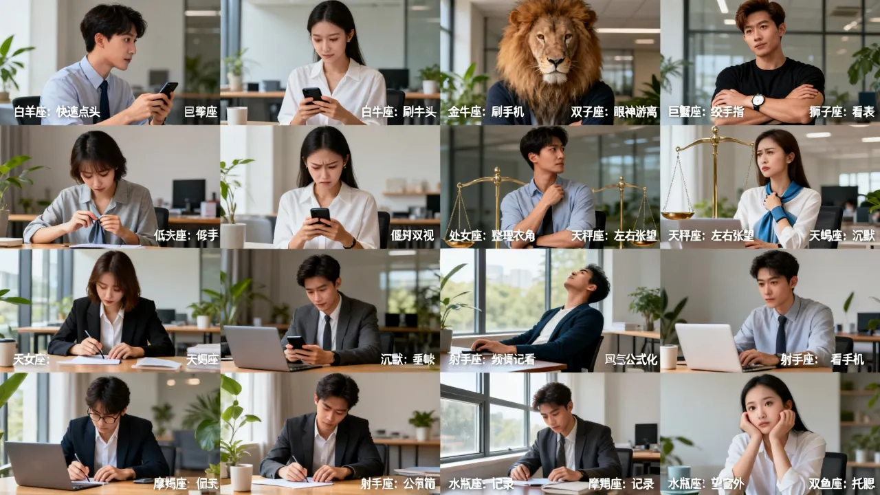 十二星座在敷衍你时具体会有哪些表现，怎么办？