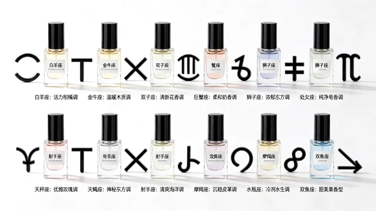 十二星座适合什么香水？星座香水怎么选才准