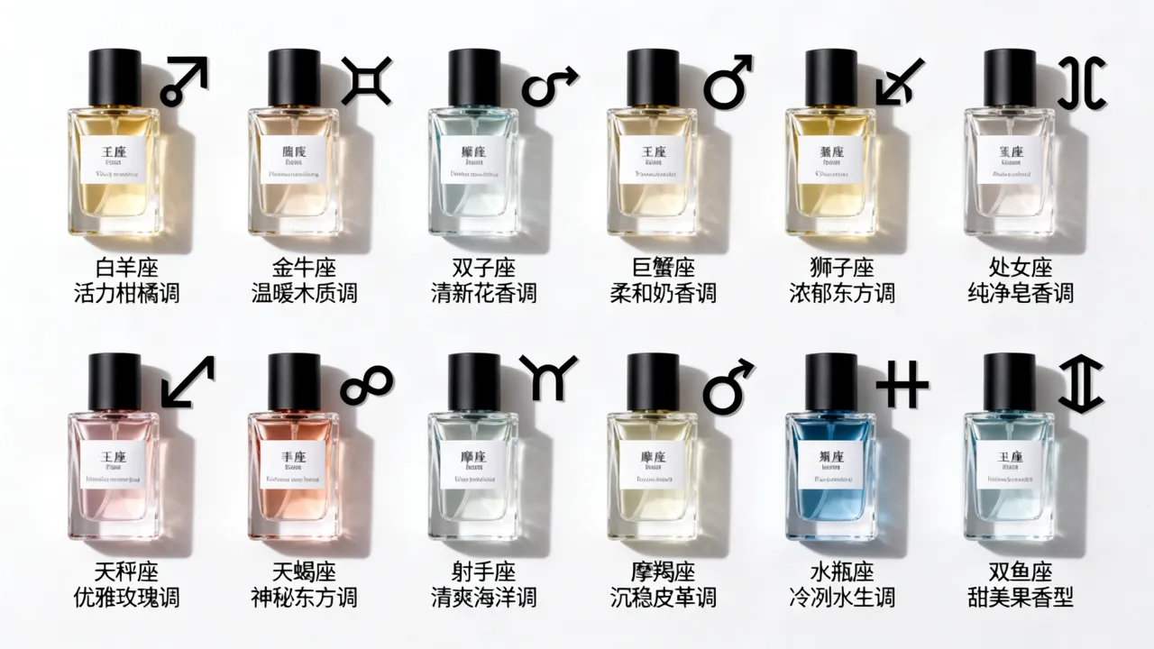 十二星座适合什么香水？星座香水怎么选才准