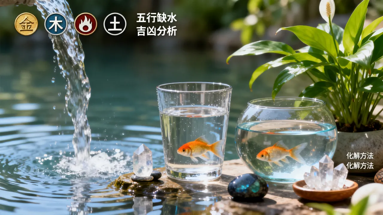 五行缺水吉凶怎么看,五行缺水的人命运如何化解 五行缺水吉凶怎么看,五行缺水的人命运如何化解