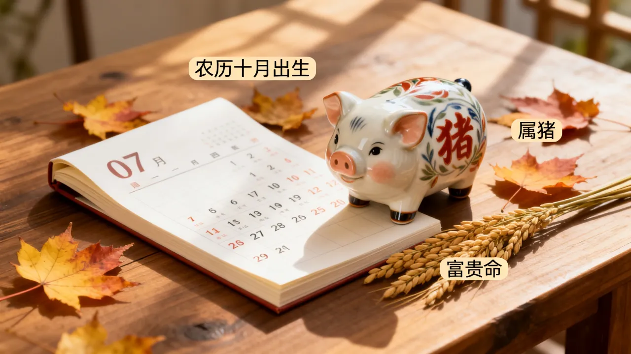 农历十月出生的猪命运如何,属猪十月出生富贵命好吗? 农历十月出生的猪命运如何,属猪十月出生富贵命好吗?