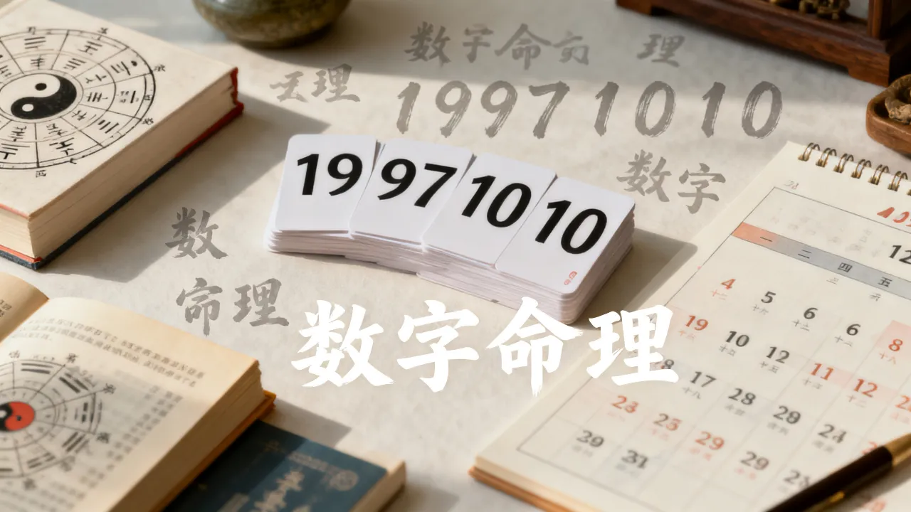 19971010命运如何解读,数字命理真相是什么? 19971010命运如何解读,数字命理真相是什么?