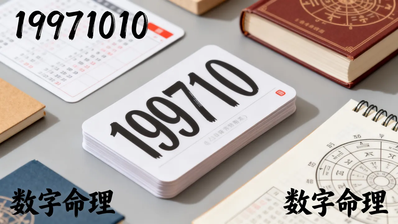 19971010命运如何解读,数字命理真相是什么? 19971010命运如何解读,数字命理真相是什么?