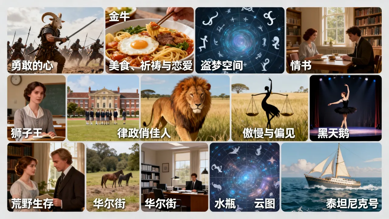 十二星座什么电影最经典,哪个星座最适合拍电影 十二星座什么电影最经典,哪个星座最适合拍电影