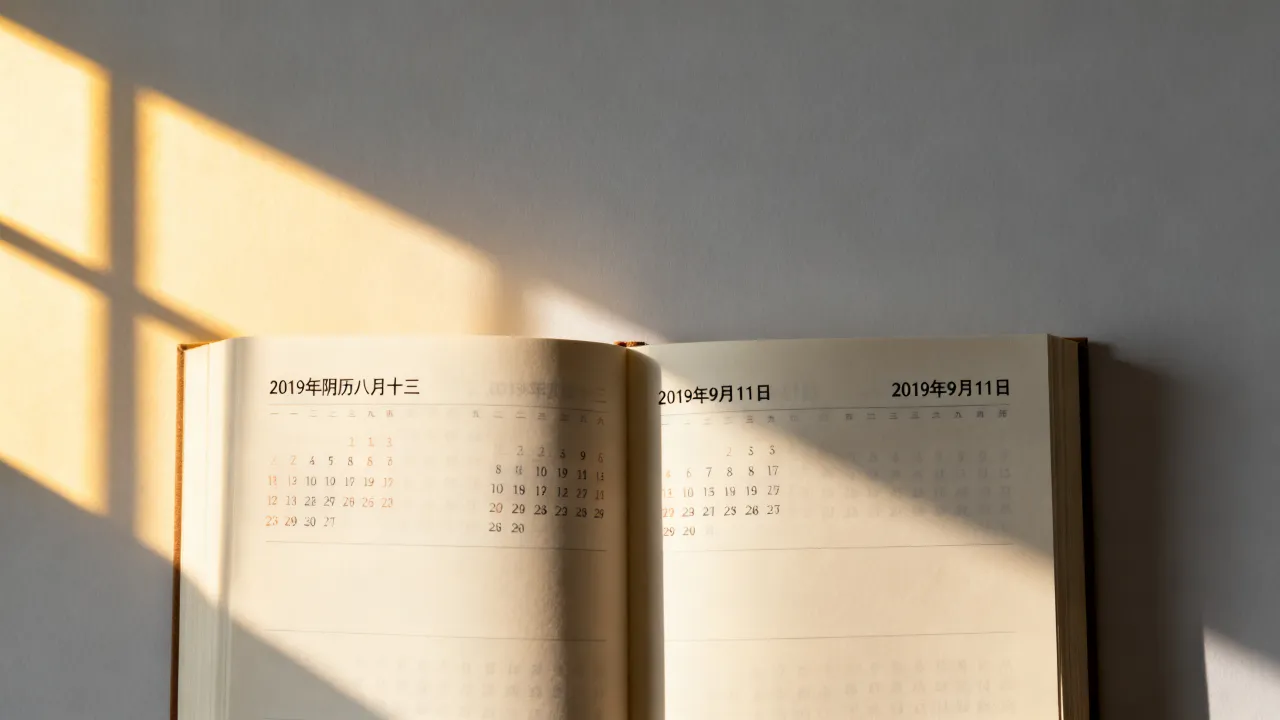 2019阴历8月13是几月几号,阴历八月十三对应的公历日期? 2019阴历8月13是几月几号,阴历八月十三对应的公历日期?
