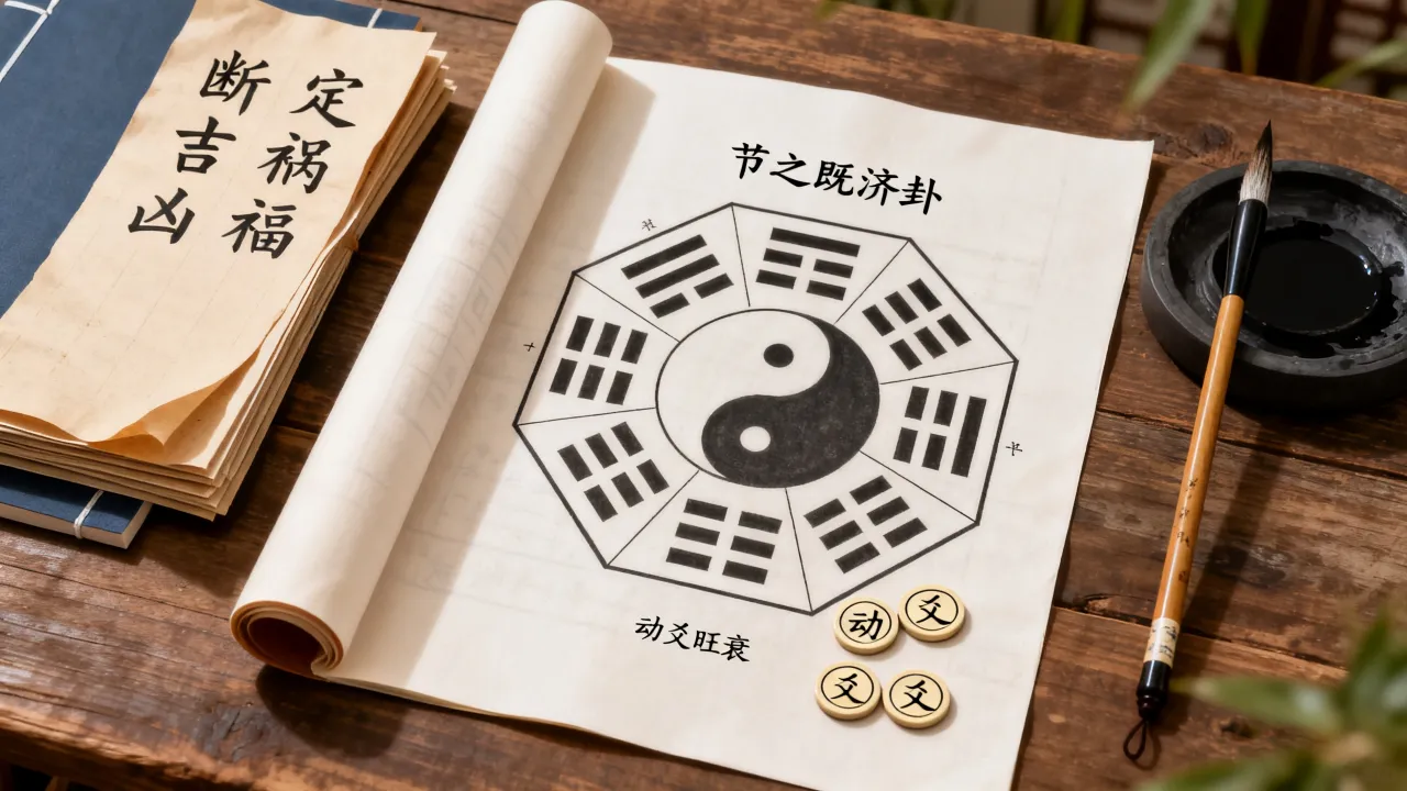 节之既济卦怎么断吉凶,如何看动爻旺衰定祸福 节之既济卦怎么断吉凶,如何看动爻旺衰定祸福