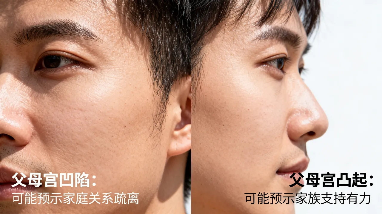面相父母宫怎么看吉凶,面相中父母宫凹陷凸起有何预兆 面相父母宫怎么看吉凶,面相中父母宫凹陷凸起有何预兆