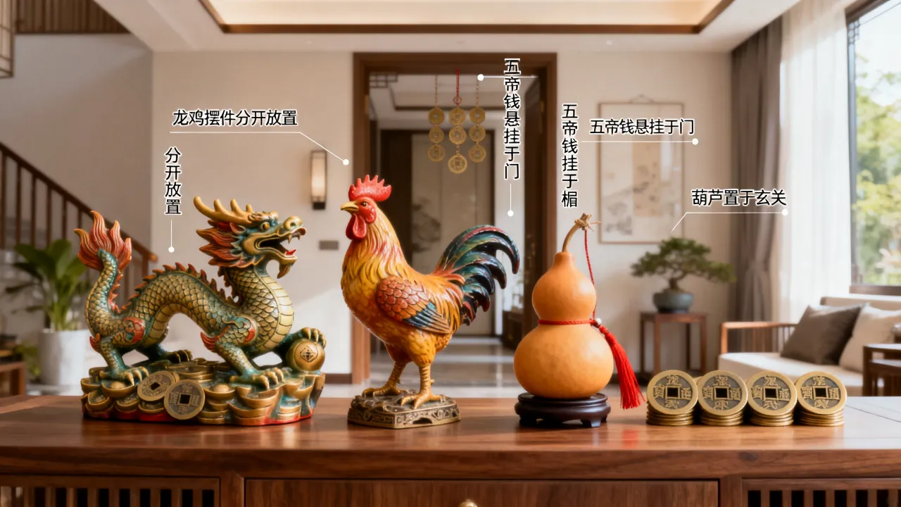 家有龙鸡怎么化解吉凶,龙鸡相冲风水化解方法有哪些 家有龙鸡怎么化解吉凶,龙鸡相冲风水化解方法有哪些