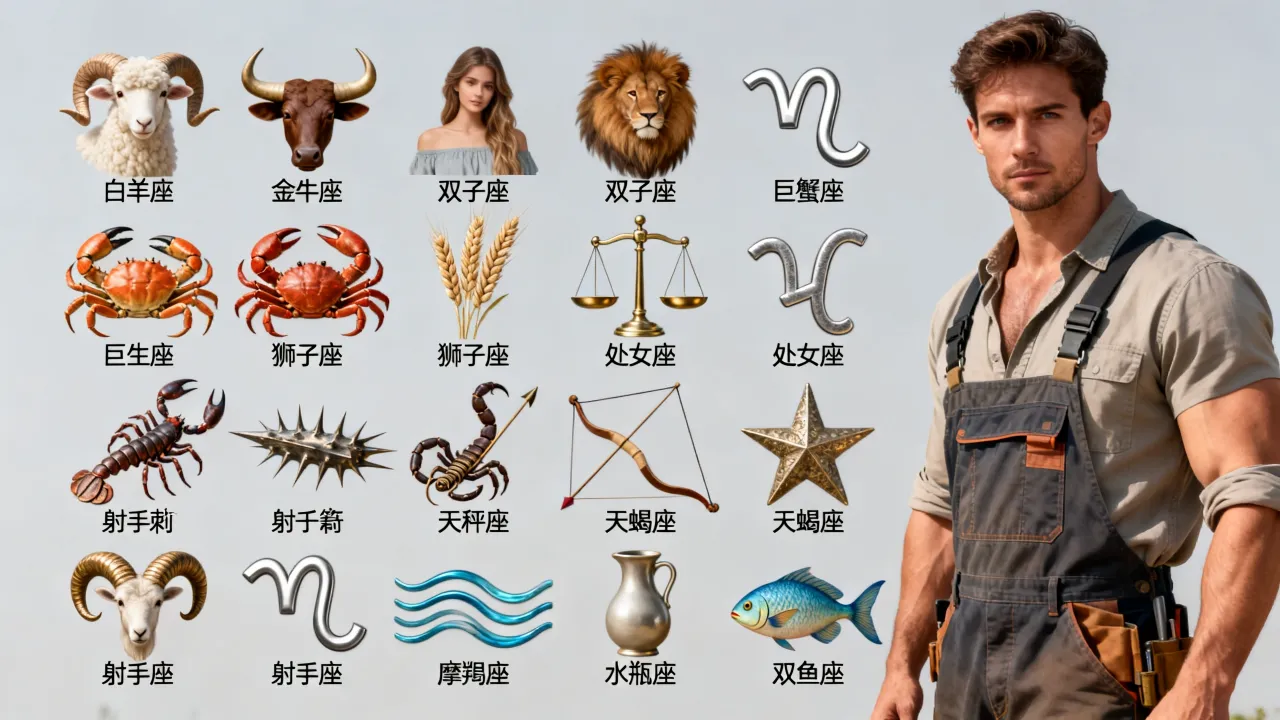 十二星座谁最硬汉，最让女生有安全感的星座男是谁？
