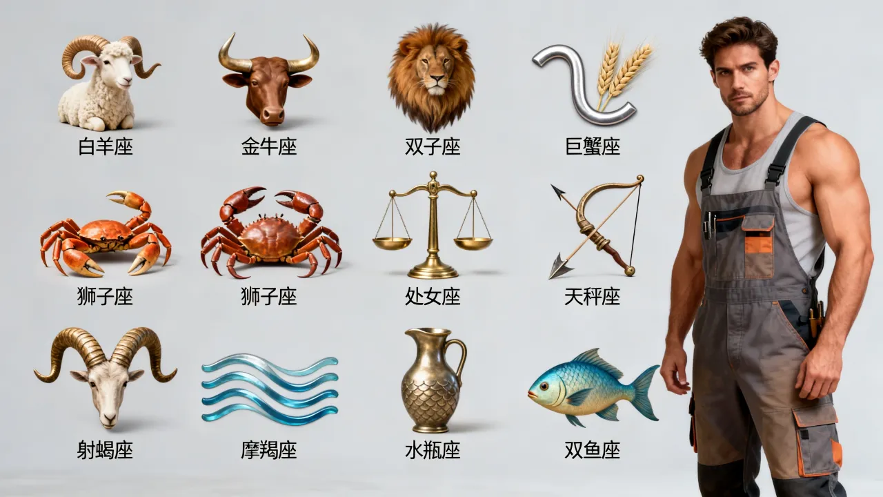 十二星座谁最硬汉，最让女生有安全感的星座男是谁？