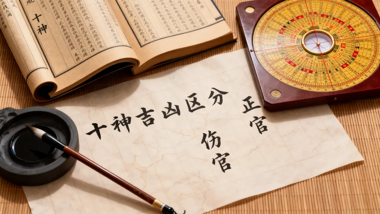 知道十神吉凶怎么看的，十神中的吉凶神如何准确区分