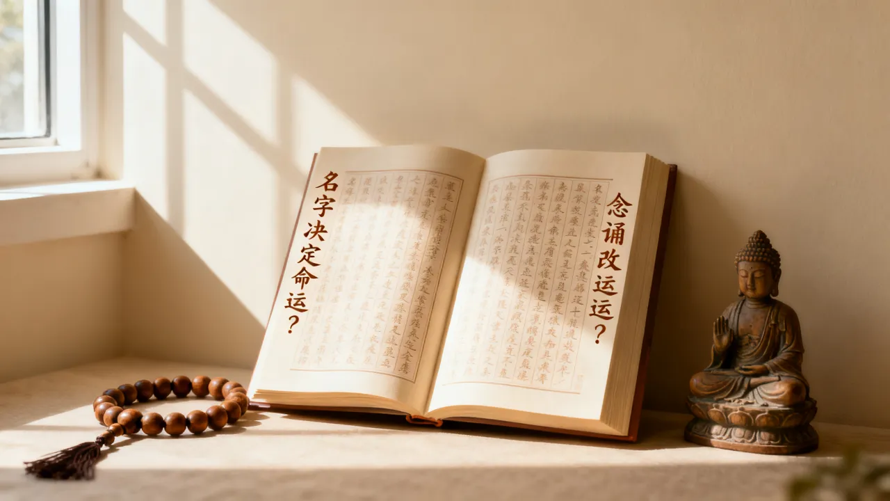 佛经里名字真的决定命运吗,念诵佛经能改名字改运吗 佛经里名字真的决定命运吗,念诵佛经能改名字改运吗