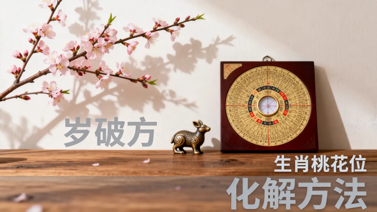 生肖桃花位在岁破方怎么办，生肖桃花位在岁破方如何化解？
