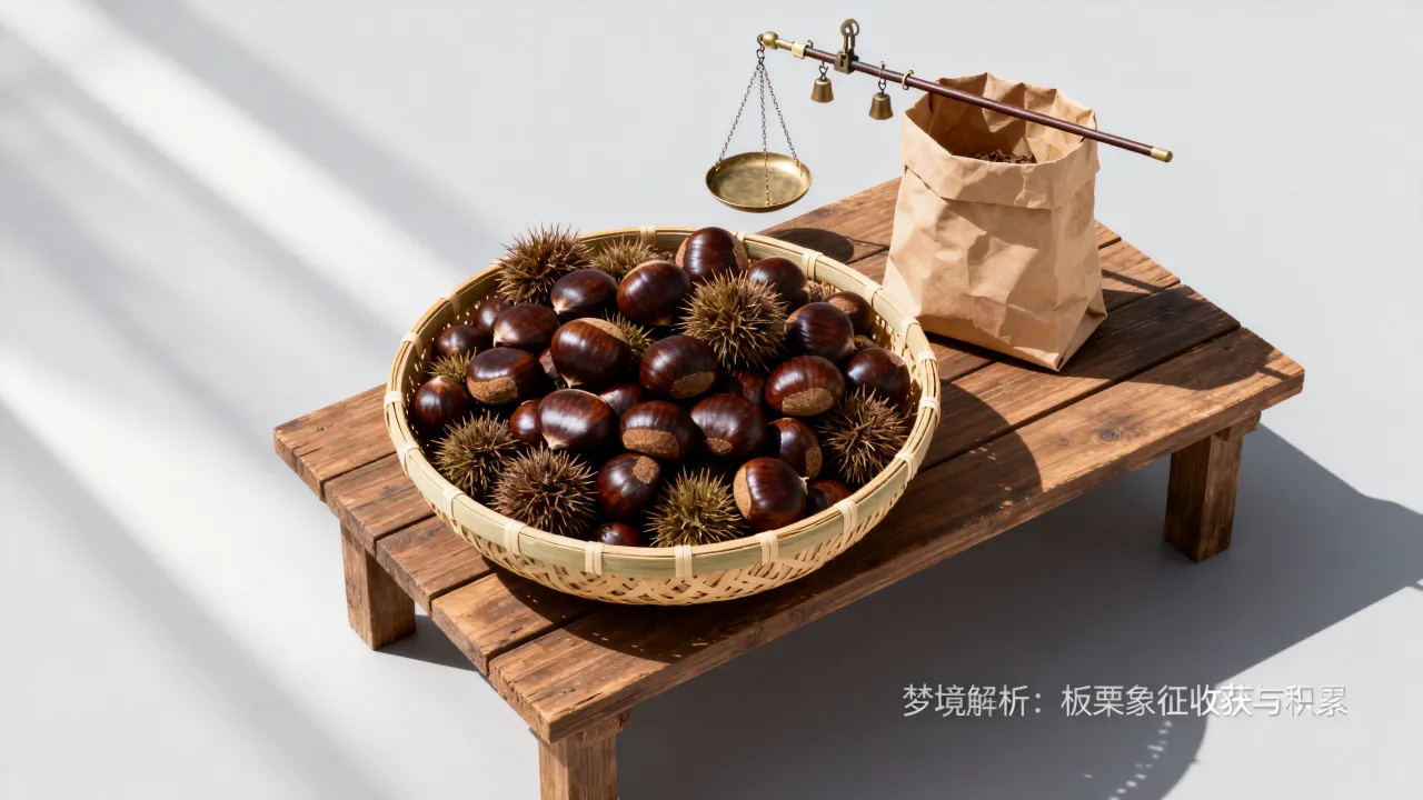 梦到了卖板栗怎么回事，梦见卖板栗是什么征兆？