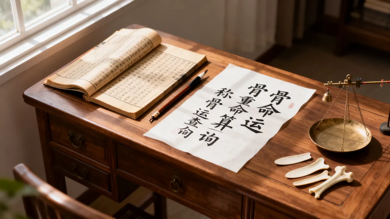 骨命运是什么意思，称骨算命骨重命运查询准吗？