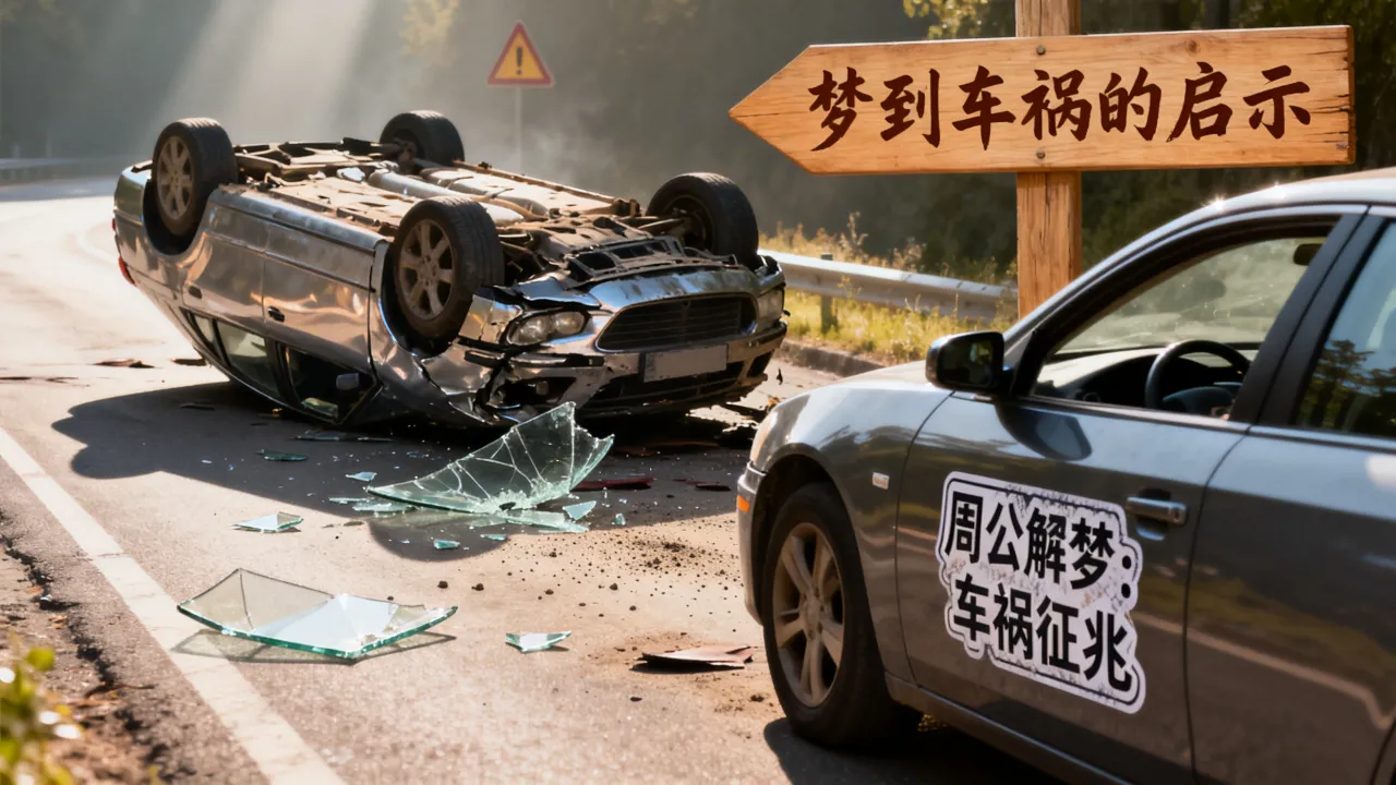 梦到路上车祸是什么启示，周公解梦车祸征兆与吉凶分析