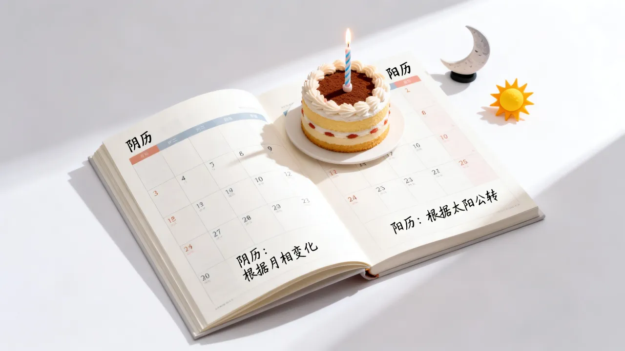 生日为啥过阴历？阴历生日和阳历生日哪个更准？
