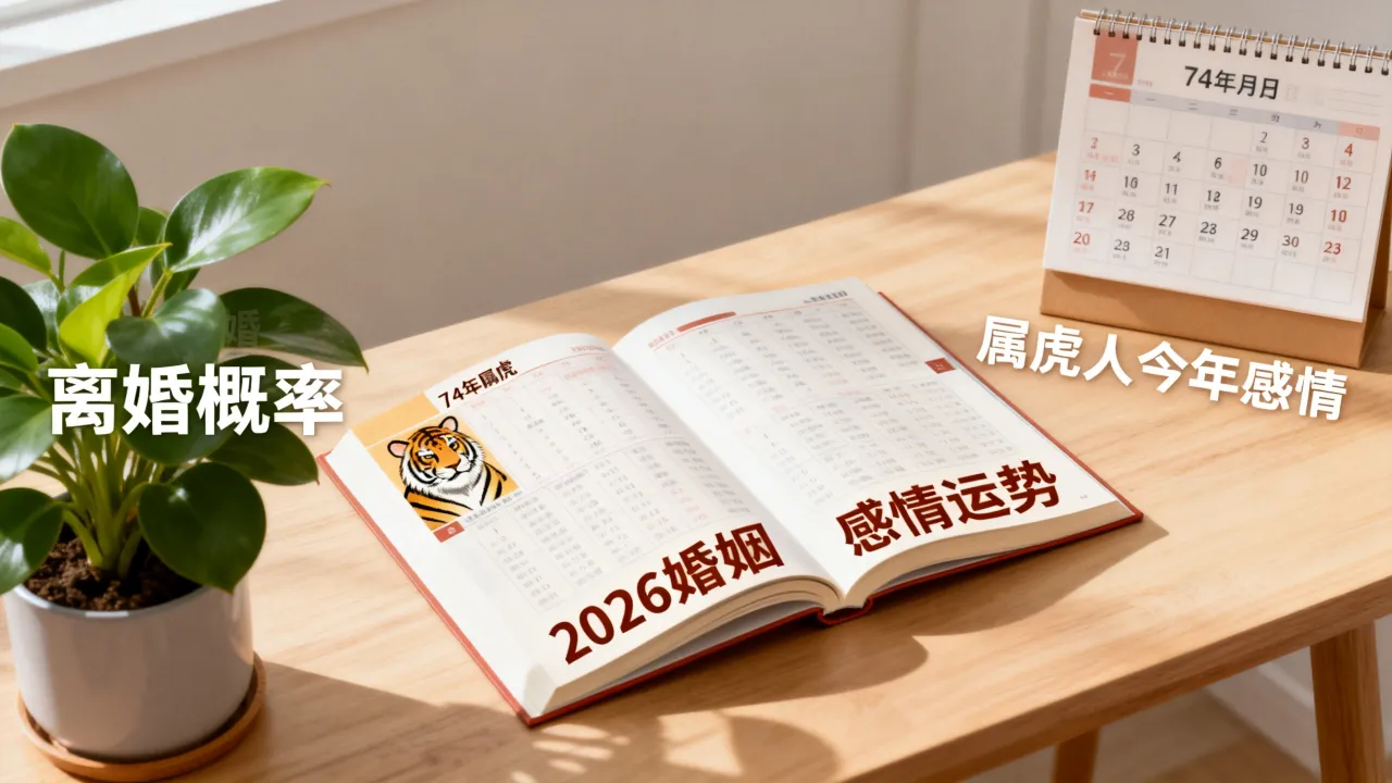 74年属虎2026婚姻会离婚吗，属虎人今年感情运势如何