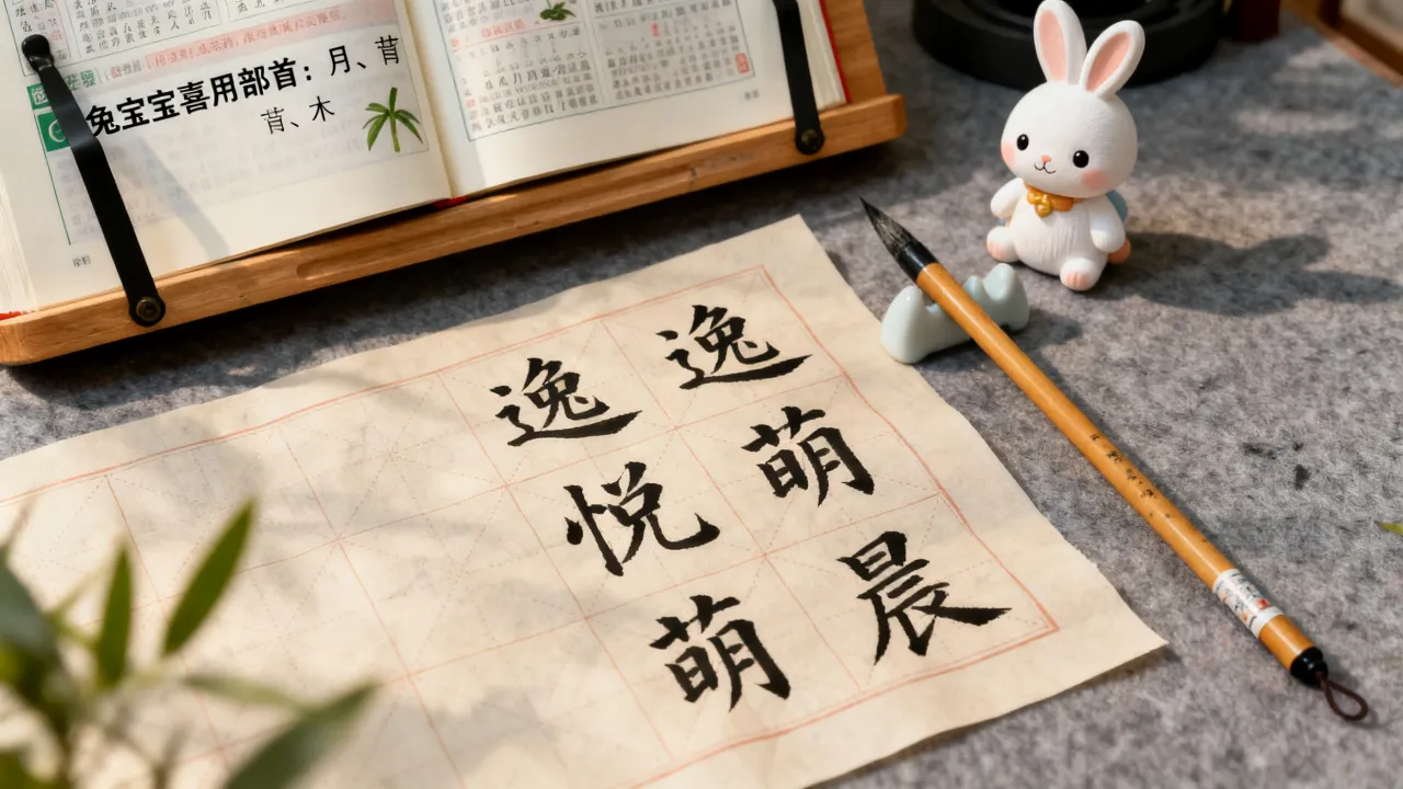 兔宝宝喜用什么字起名，起名用字有什么讲究和吉利好字？