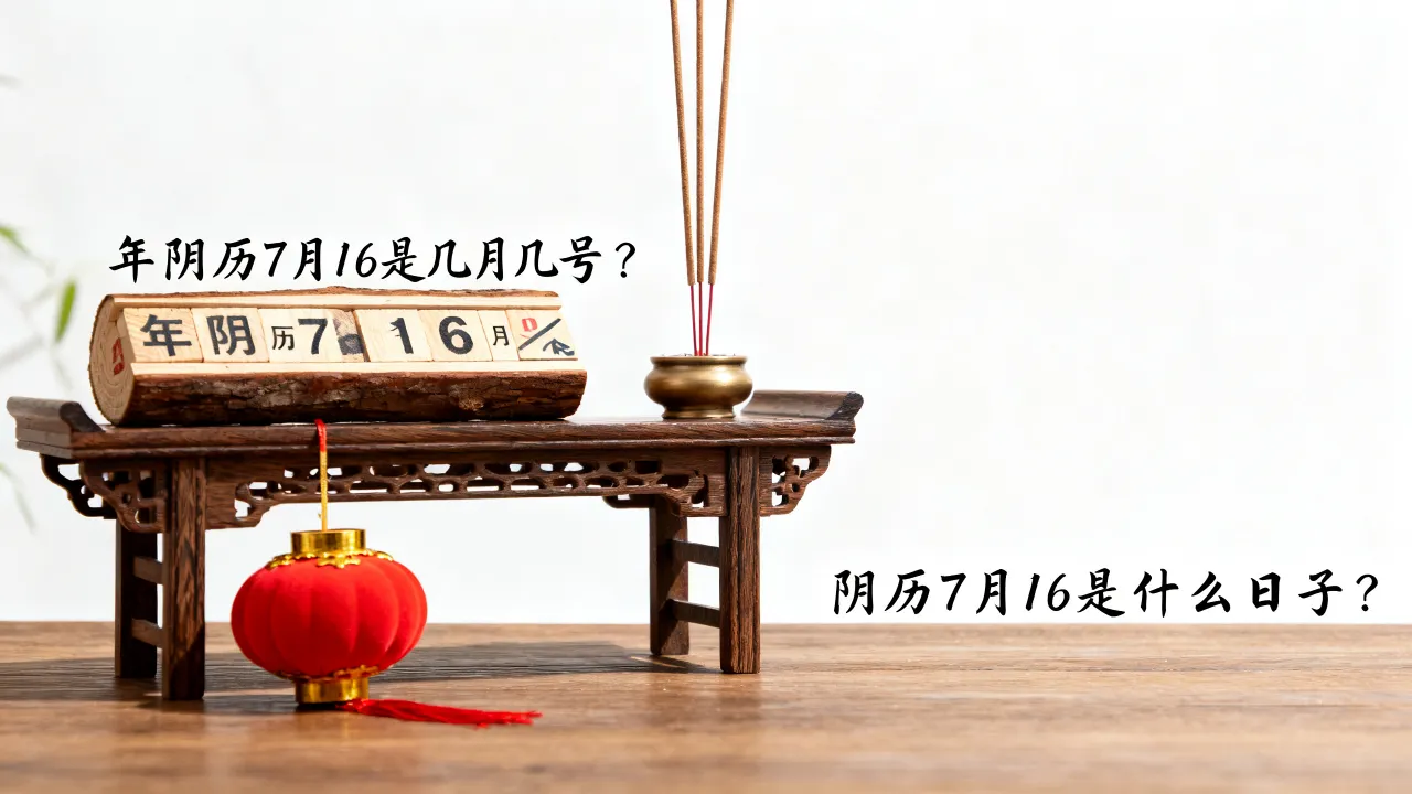 年阴历7月16是几月几号?阴历7月16是什么日子? 年阴历7月16是几月几号?阴历7月16是什么日子?