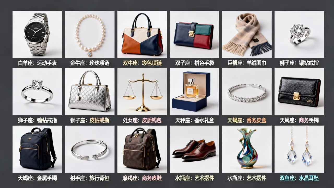 十二星座适合什么奢侈品,十二星座专属奢侈品有哪些? 十二星座适合什么奢侈品,十二星座专属奢侈品有哪些?