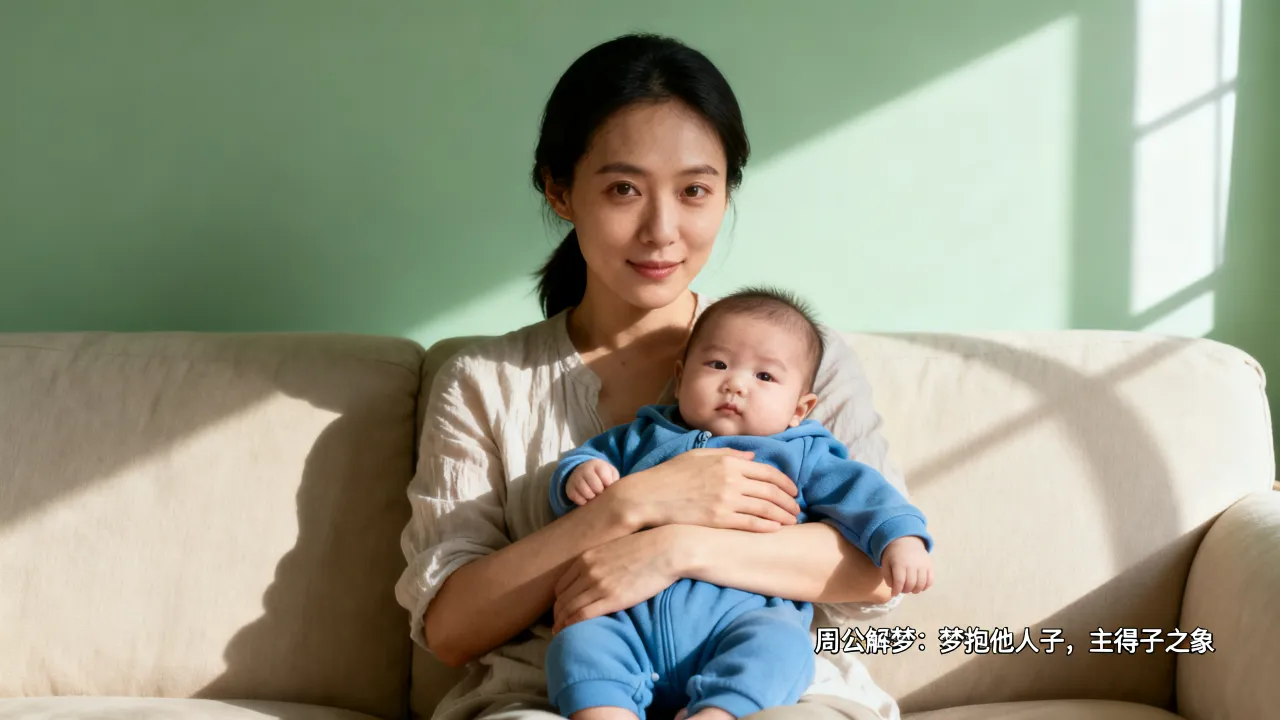 梦到抱着别人家小孩是什么启示,周公解梦 梦到抱着别人家小孩是什么启示,周公解梦