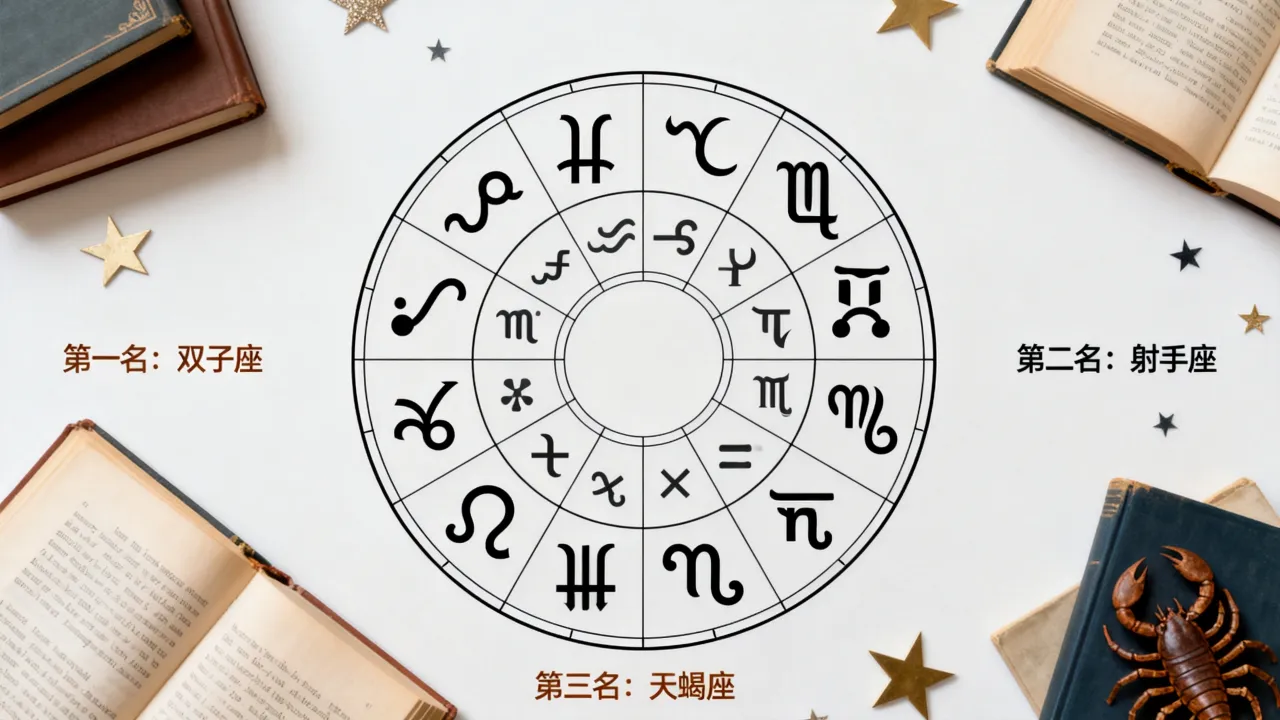 十二星座哪个星座最聪明?十二星座智商排名大全 十二星座哪个星座最聪明?十二星座智商排名大全