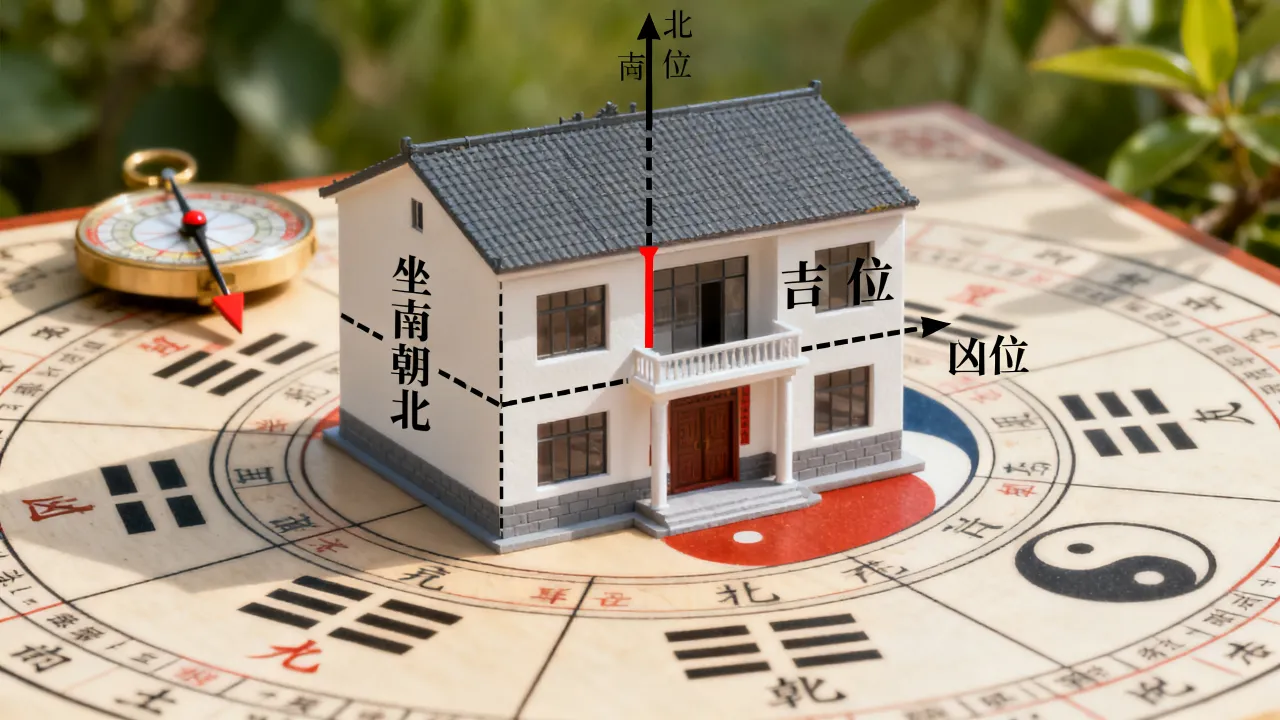 怎么辨别家宅方位吉凶，房子坐南朝北风水好坏如何看