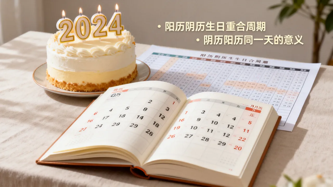阳历阴历生日重合多少年一次?阴历阳历生日同一天代表什么 阳历阴历生日重合多少年一次?阴历阳历生日同一天代表什么