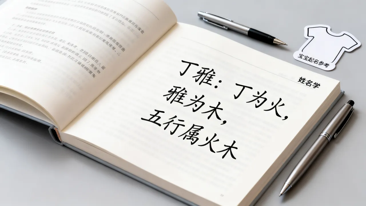 宝宝起名丁雅什么意思，丁雅名字五行属什么？