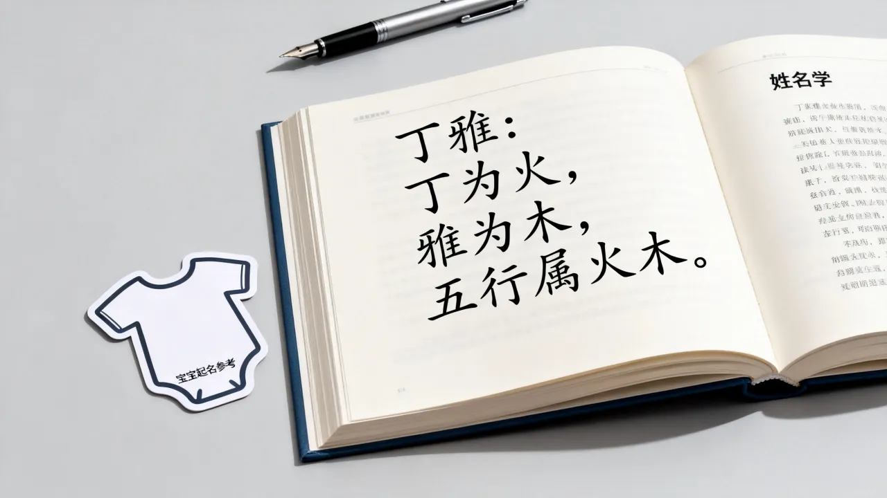 宝宝起名丁雅什么意思，丁雅名字五行属什么？