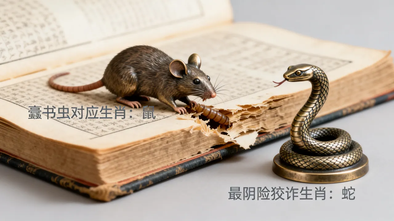 蠹书虫是什么生肖年,最阴险狡诈是哪个生肖? 蠹书虫是什么生肖年,最阴险狡诈是哪个生肖?