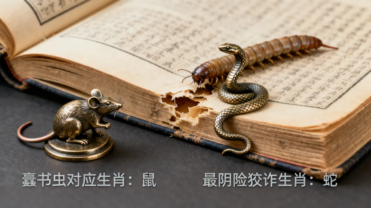 蠹书虫是什么生肖年,最阴险狡诈是哪个生肖? 蠹书虫是什么生肖年,最阴险狡诈是哪个生肖?