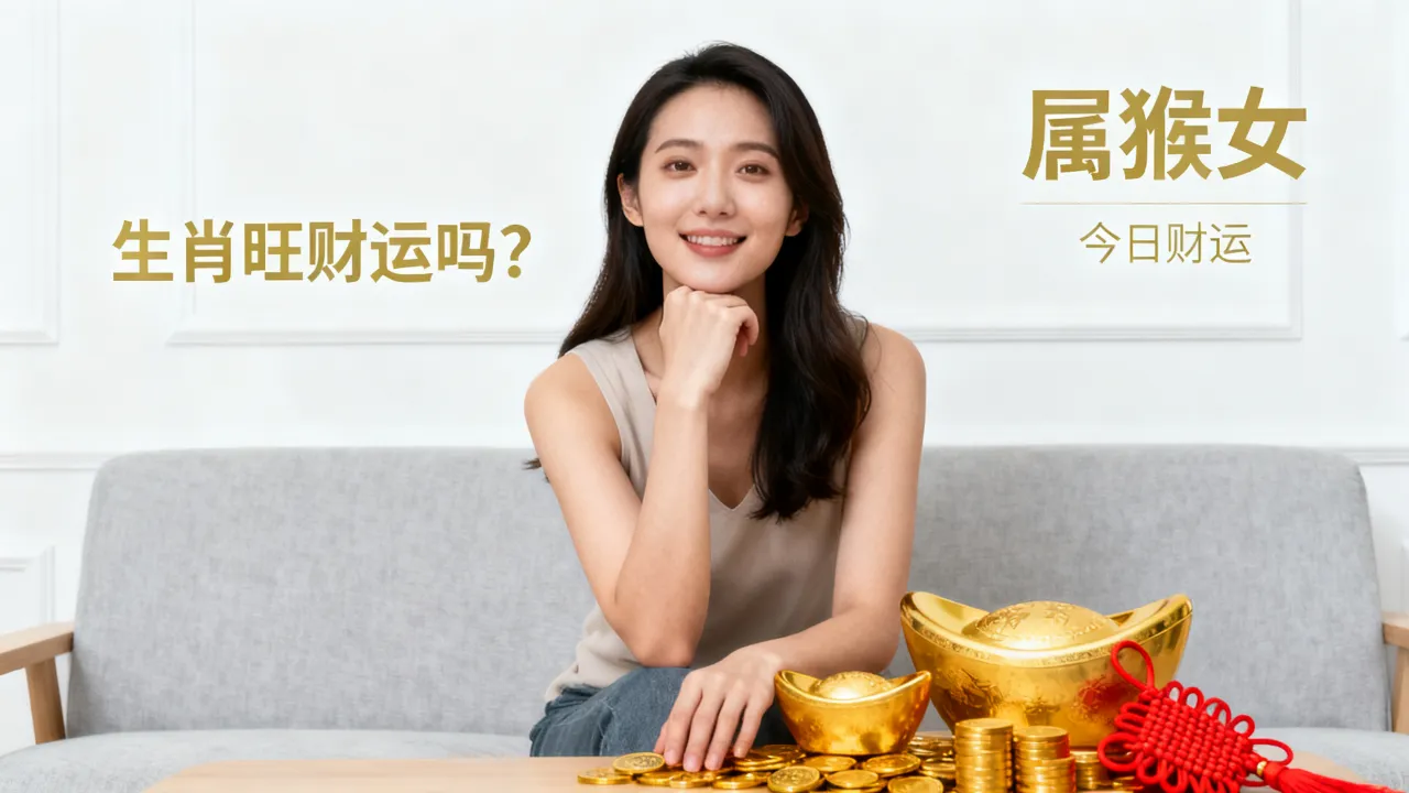 属猴女今日财运如何,生肖旺财运吗? 属猴女今日财运如何,生肖旺财运吗?