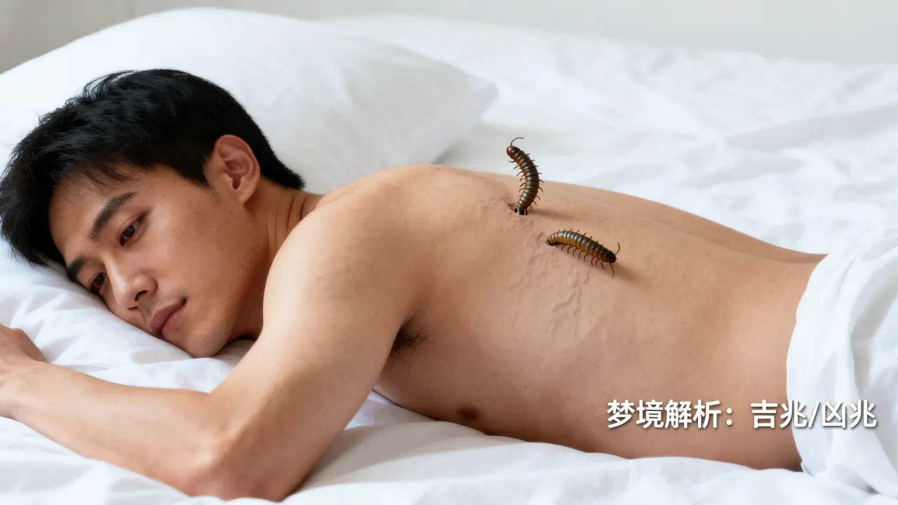 梦到身上爬出虫子有什么含义，梦到虫子从身体钻出是吉是凶？