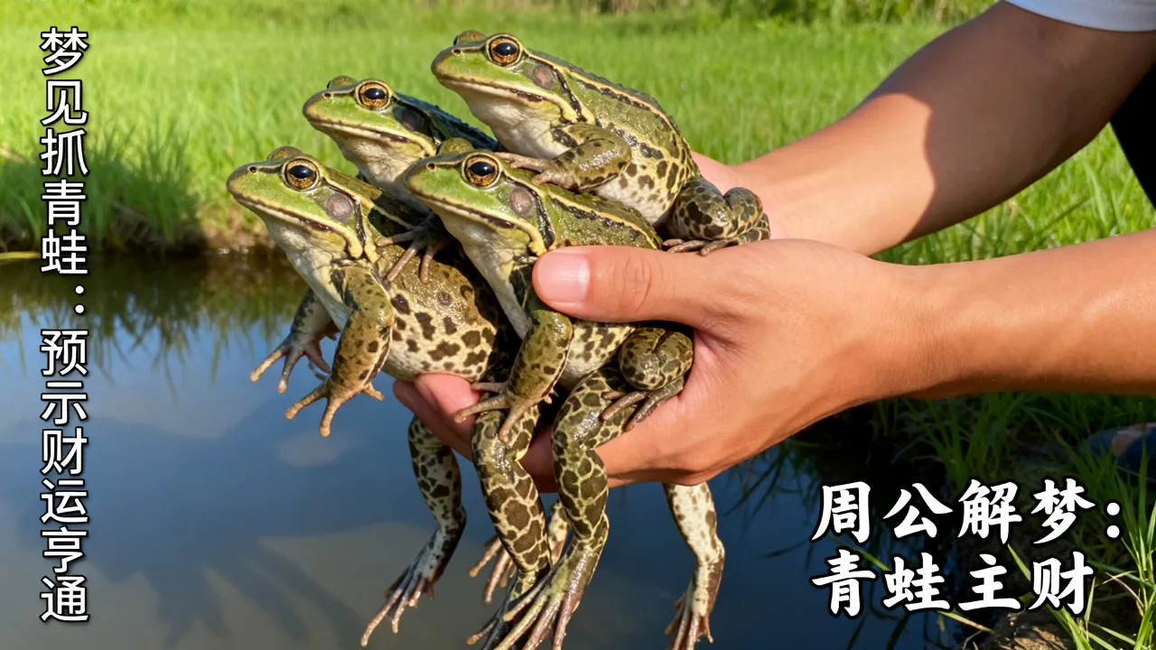 梦到自己抓到很多青蛙是不是好的征兆，周公解梦有何预兆？