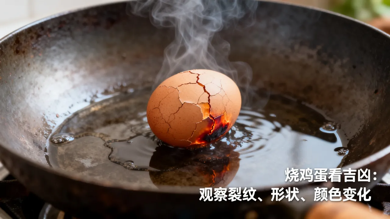 烧鸡蛋看吉凶怎么看,烧鸡蛋看吉凶准吗有什么讲究 烧鸡蛋看吉凶怎么看,烧鸡蛋看吉凶准吗有什么讲究