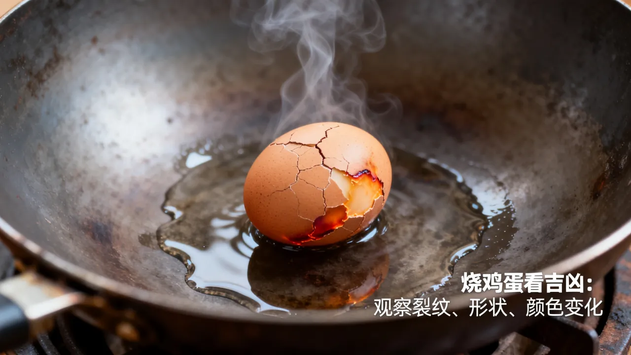 烧鸡蛋看吉凶怎么看,烧鸡蛋看吉凶准吗有什么讲究 烧鸡蛋看吉凶怎么看,烧鸡蛋看吉凶准吗有什么讲究