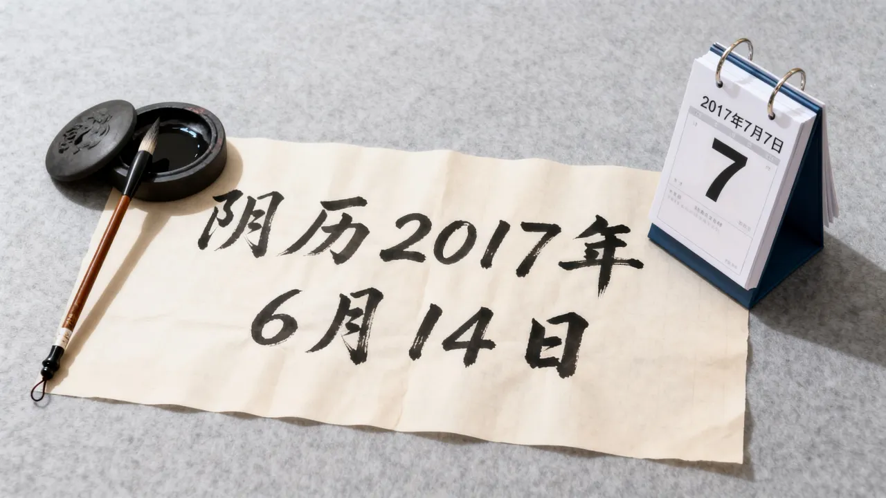 阴历2017年6月14日是几月几号,农历六月十四对应阳历日期? 阴历2017年6月14日是几月几号,农历六月十四对应阳历日期?