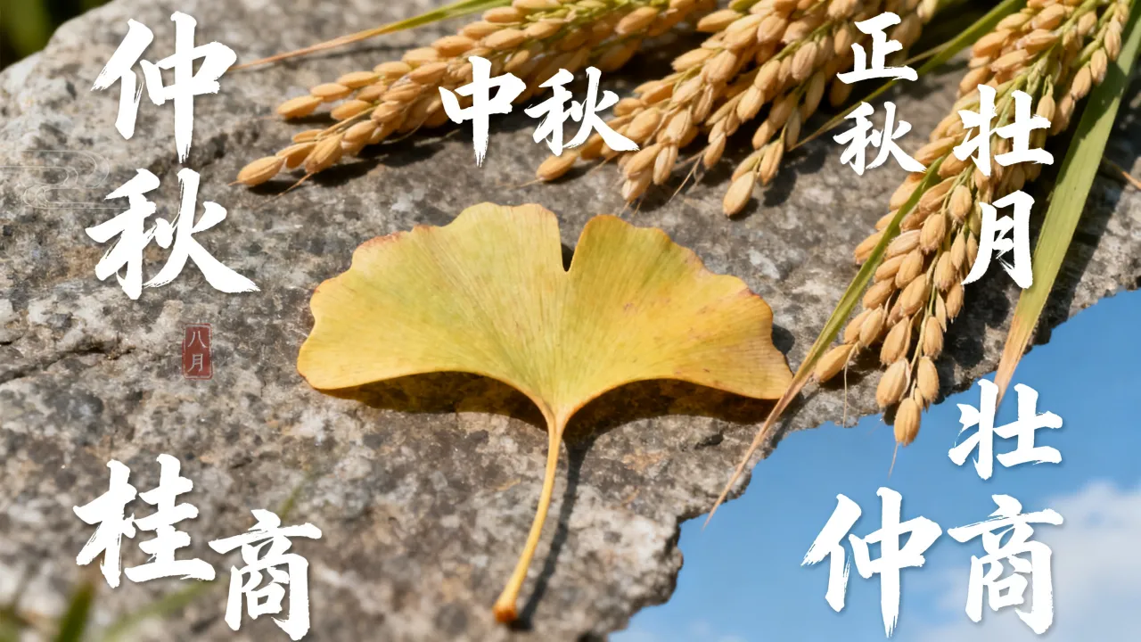 阴历八月又称什么？, 农历八月别称俗称有哪些