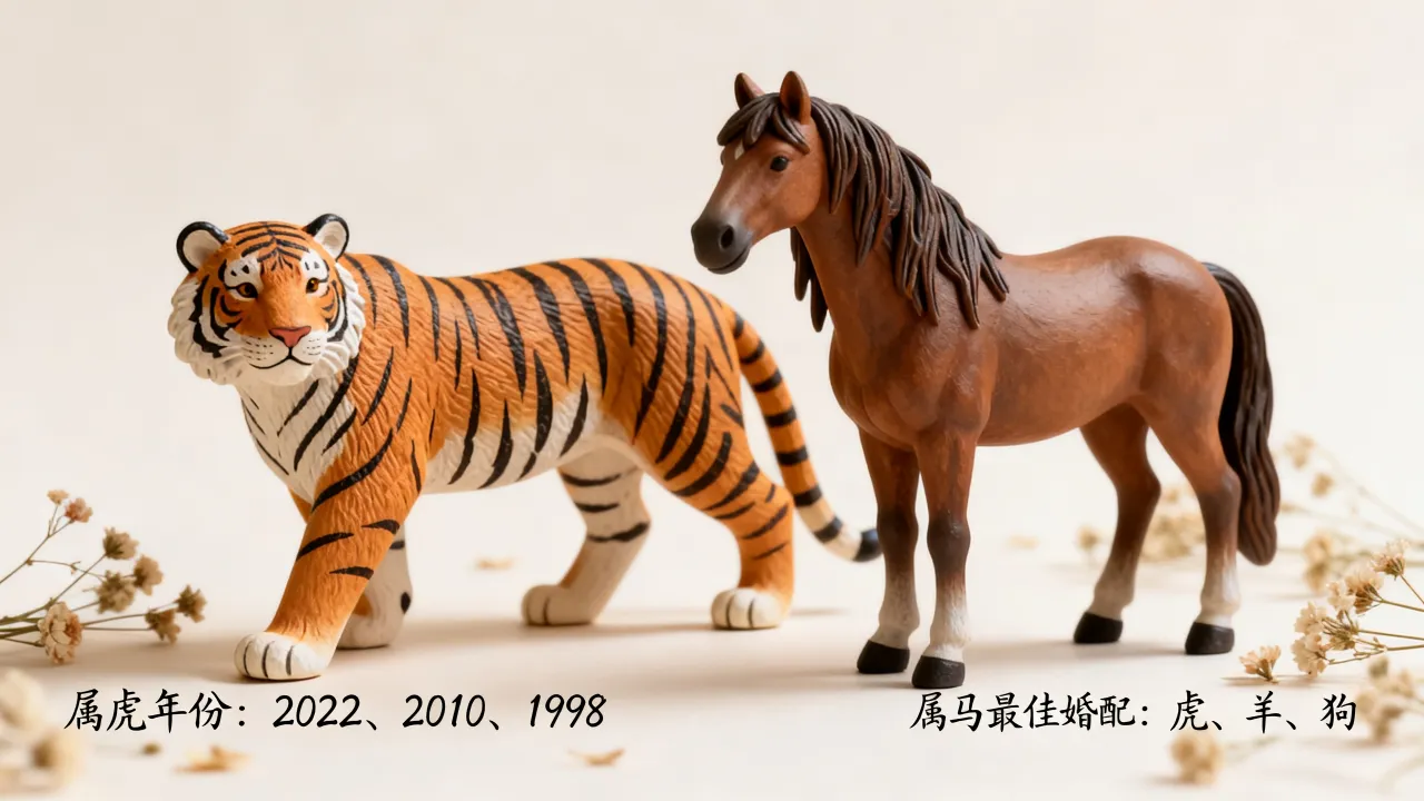 属老虎的年份 属马的最佳婚配 属老虎的年份 属马的最佳婚配