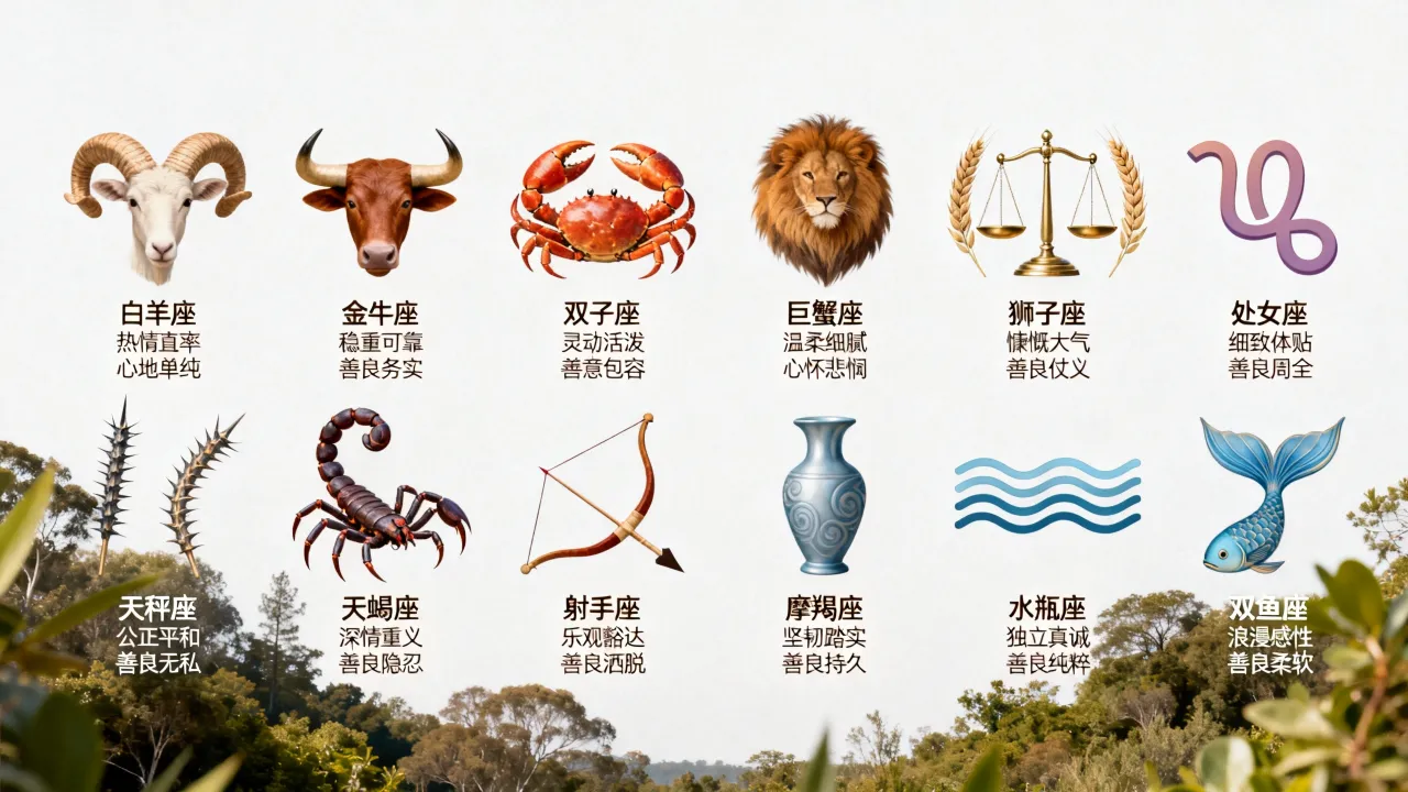 十二星座谁心最善,十二星座中哪个星座最善良? 十二星座谁心最善,十二星座中哪个星座最善良?