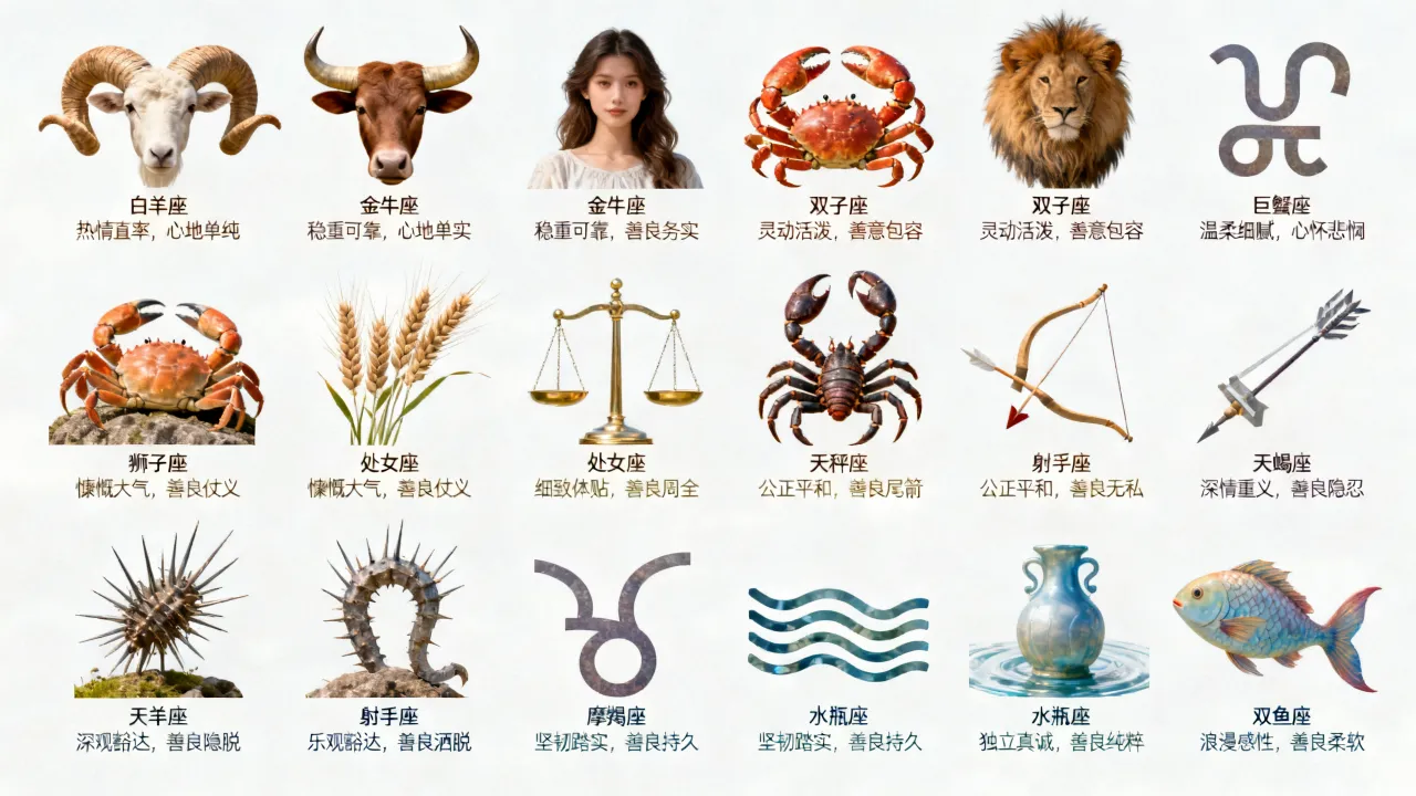 十二星座谁心最善,十二星座中哪个星座最善良? 十二星座谁心最善,十二星座中哪个星座最善良?