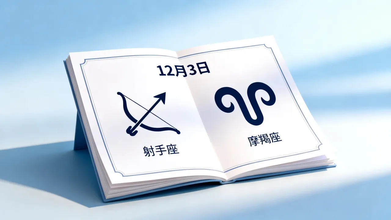 十二月三号是什么星座,射手座还是摩羯座? 十二月三号是什么星座,射手座还是摩羯座?