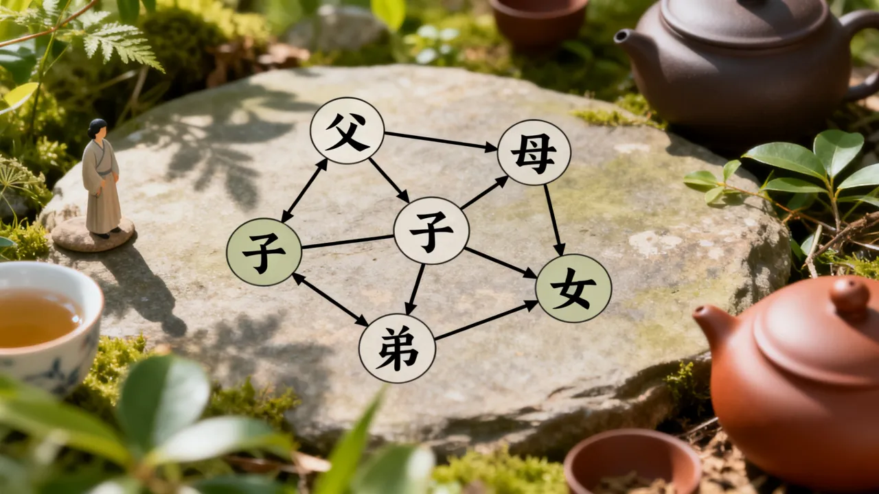 六亲怎么判断吉凶图，六亲关系吉凶断法图解大全